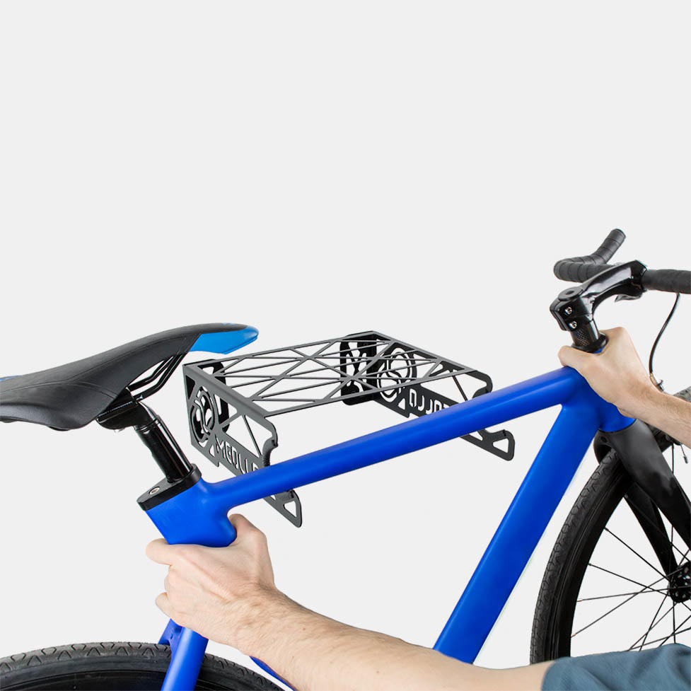 100% Steel MEOLLO Bike rack wall mount