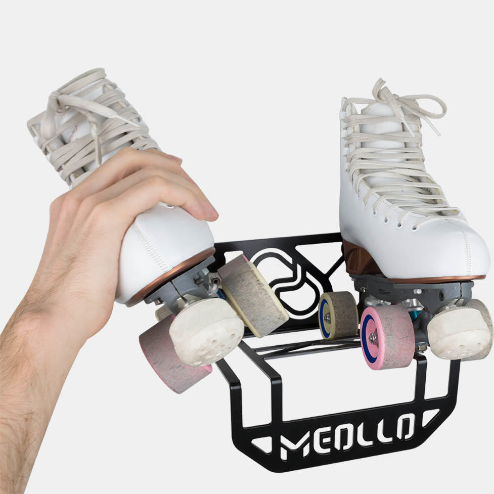 soporte y colgador de patines